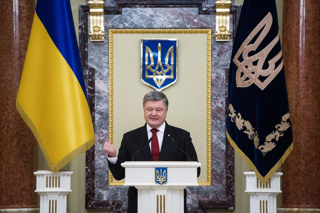 Президент Украины Петр Порошенко. 