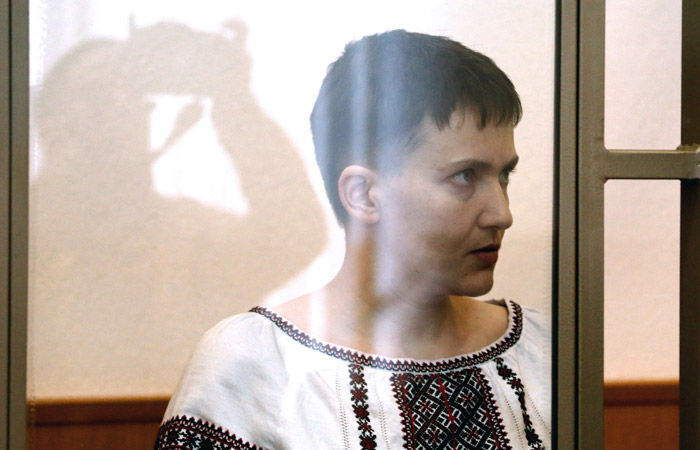 Офицер Вооруженных сил Украины Савченко.