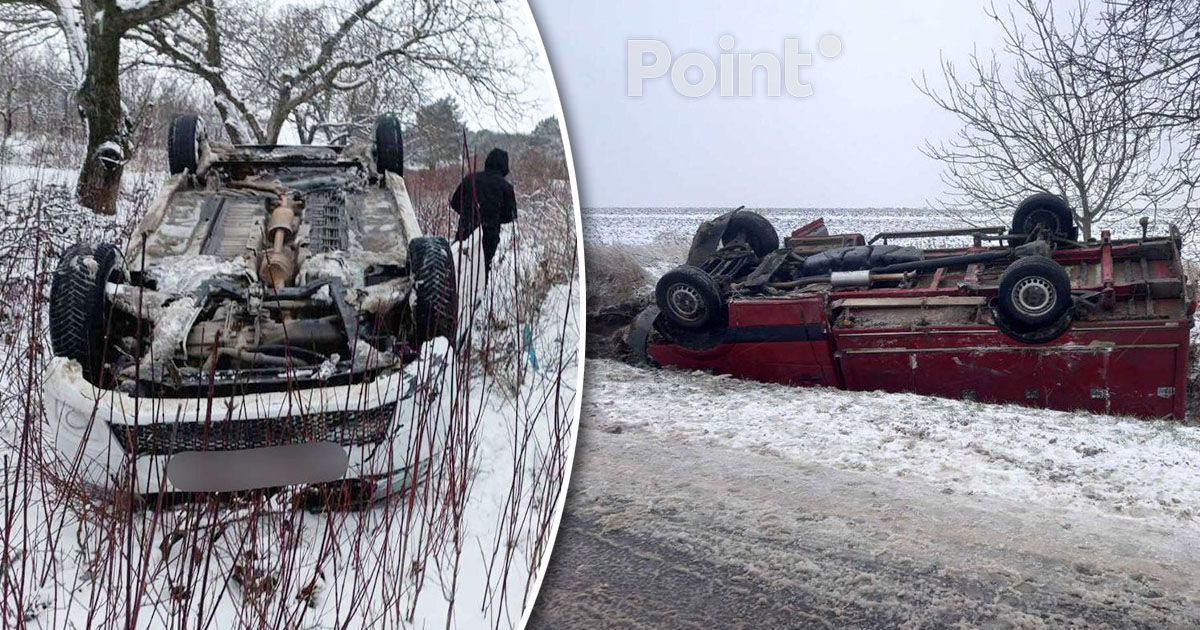 Mai multe cazuri de derapare a vehiculelor, înregistrate în nordul Moldovei.