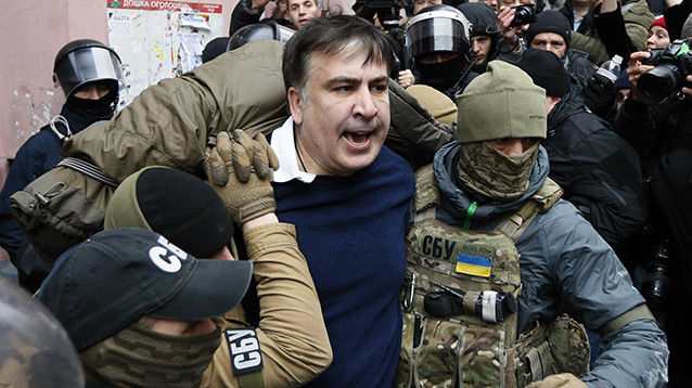 Kievul va decide azi asupra arestării preventive a lui Saakașvili. Foto: paginaderusia.ro