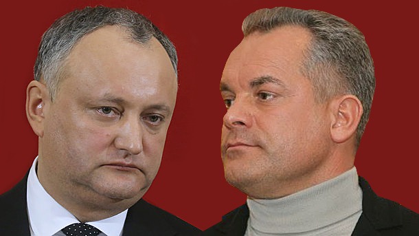 Президент Молдовы Игорь Додон и глава ДПМ Влад Плахотнюк.