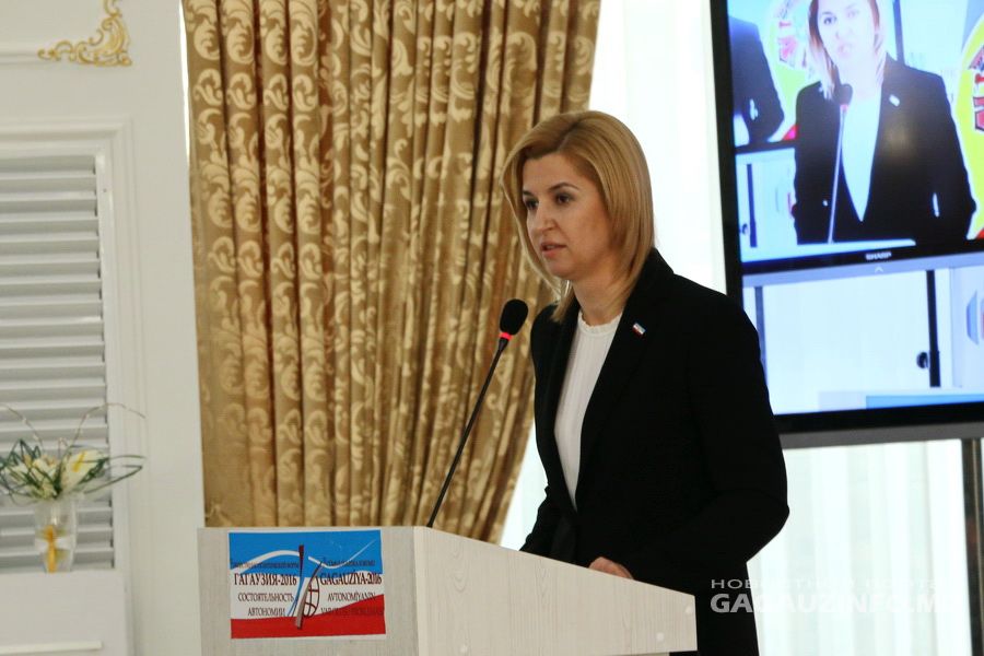 Башкан Гагаузии Ирина Влах.