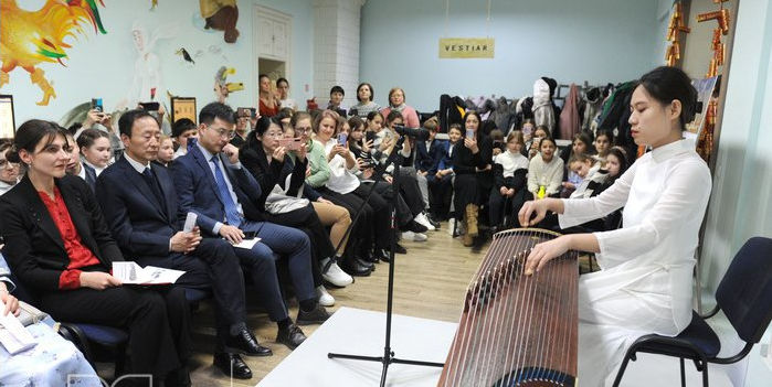 В столичной библиотеке отметили китайский Новый год.