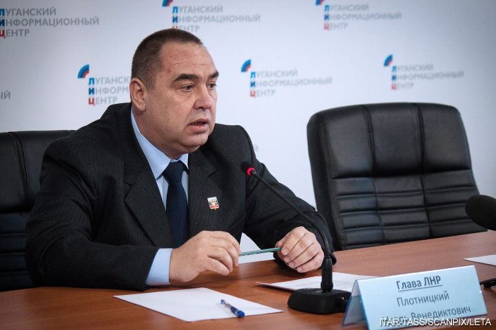 Глава самопровозглашенной Луганской народной республики (ЛНР) Игорь Плотницкий.