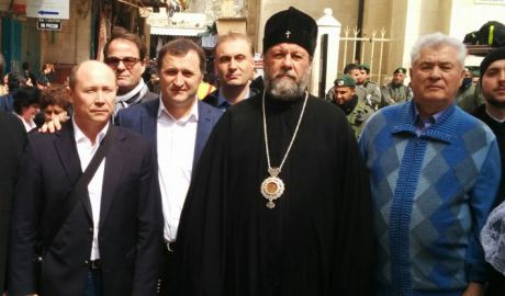 Alături de cei trei Vladimiri, apar şi Eduard Bănăruc, dar şi deputatul liberal-democrat Valeriu Streleţ. Foto: jurnal.md