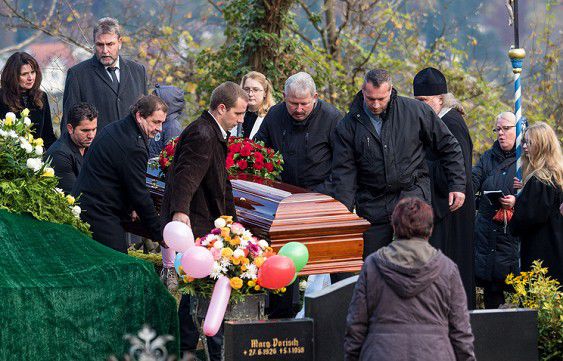 Олега Попова похоронили в Баварии.
