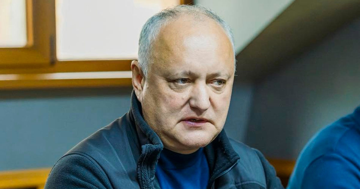 Dodon: Solicităm de la președinta Maia Sandu convocarea imediată a Consiliului Suprem de Securitate.