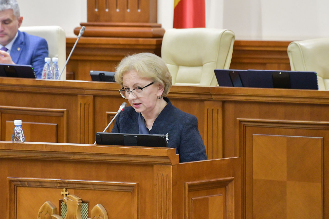 Зинаида Гречаный подвела итоги деятельности парламента в 2019 году.