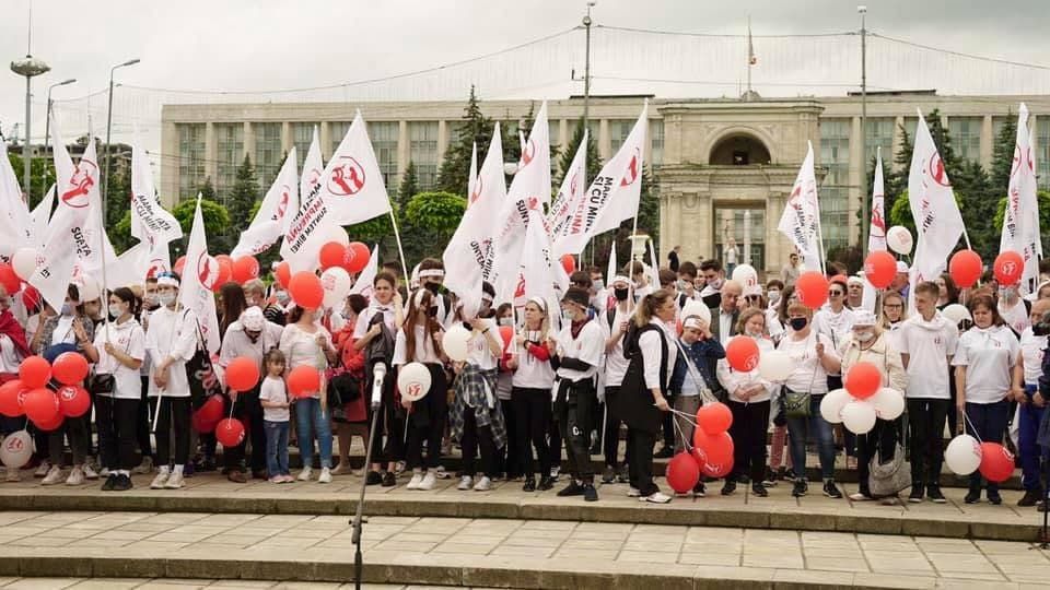 В Кишиневе прошел Марш за традиционные ценности.