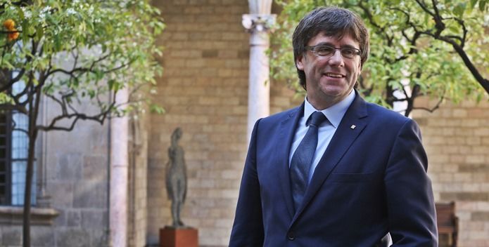 Puigdemont se află la Bruxelles pentru contacte cu lideri flamanzi. Foto: Government of Catalonia