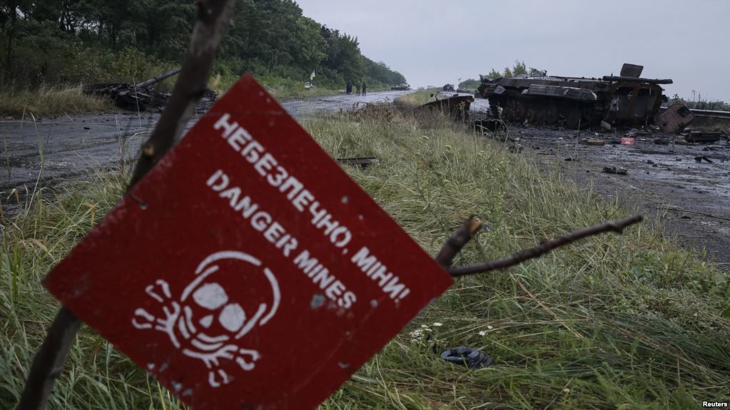 В ООН назвали восточные районы Украины самыми заминированными в мире.