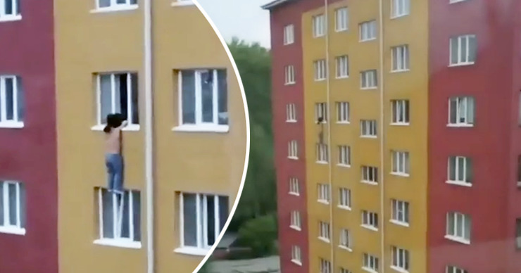 Очевидцы засняли происходящее на видео, ролики попали в Сеть.