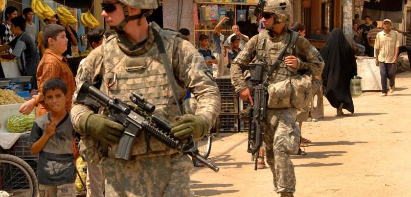 Statele Unite suplimentează numărul militarilor din Irak. Foto: nena-news.it