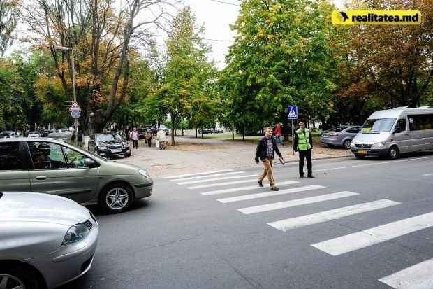 Trei cazuri au avut loc pe trecerile de pietoni de pe străzile: Ion Creangă, Nicolae Testemiţanu şi Albişoara.