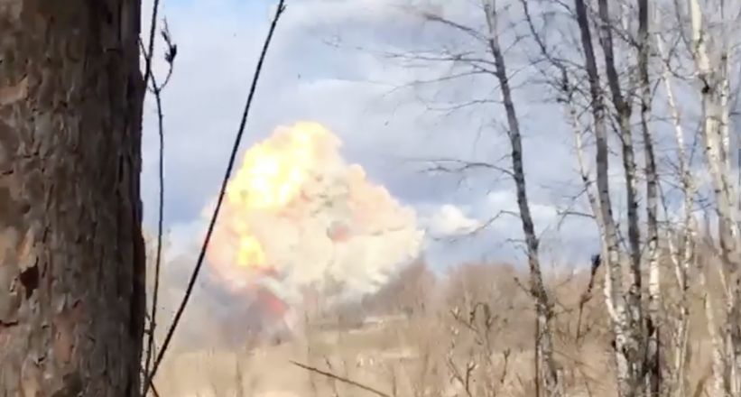 Ожесточенный бой с россиянами под Киевом попал на видео.