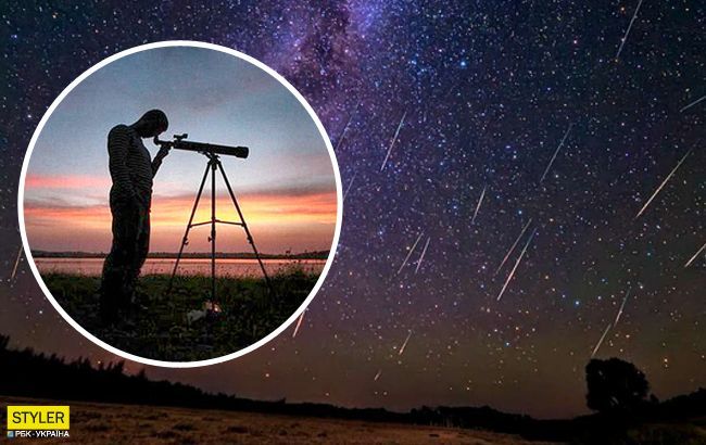 Метеоритный дождь, который ежегодно происходит в августе, называют звездопадом Персеиды. 