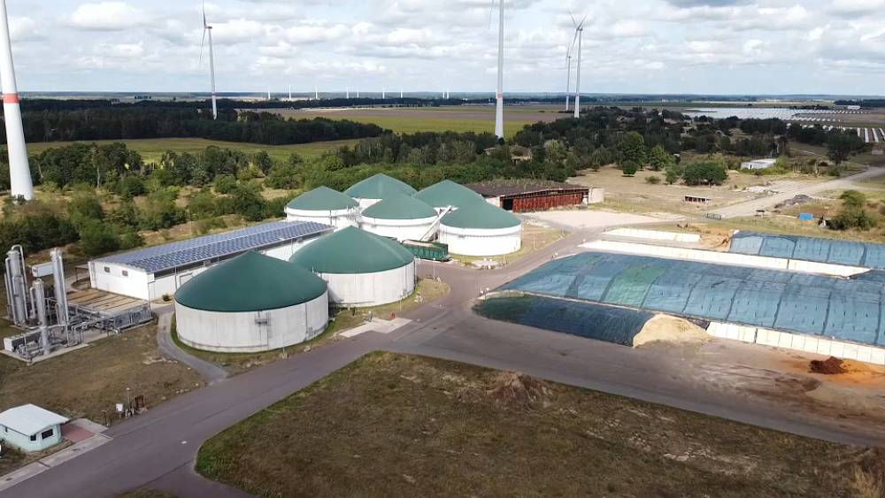 Германия использует биогаз для энергетической независимости.