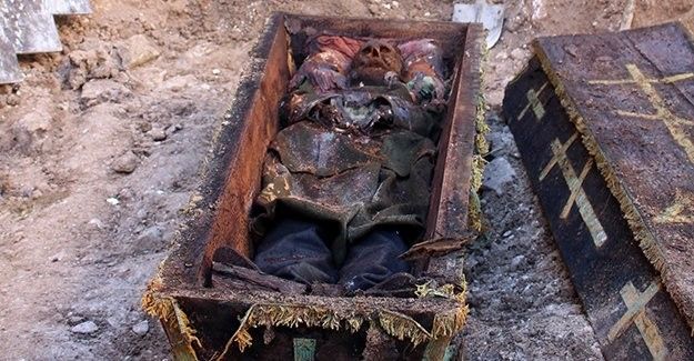 В Турции нашли гроб с телом русского генерала.