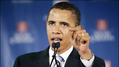 O tânără a reuşit să îi facă o glumă preşedintelui american Barack Obama, la Casa Albă.