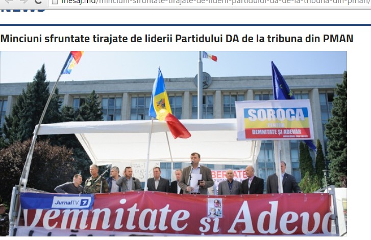 Liderii protestatarilor vorbesc și despre piedici care se pun autobuzelor cu manifestanți care se îndreaptă spre Chișinău.