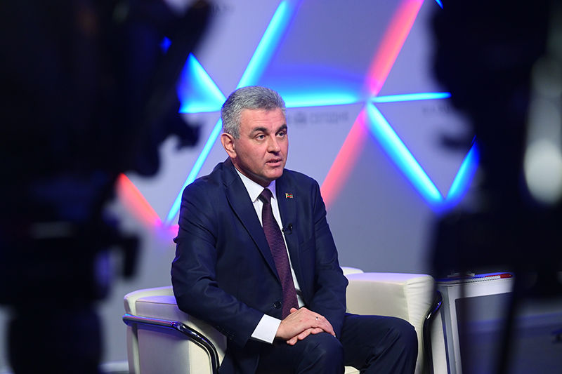 Лидер Приднестровья Вадим Красносельский.