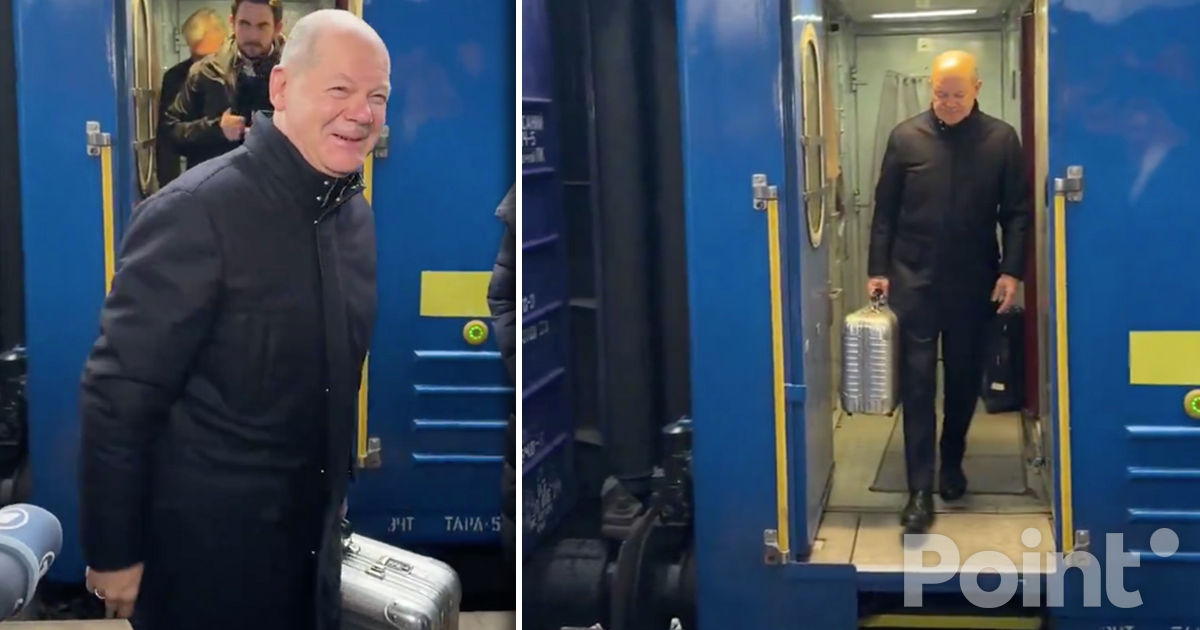 Шольц прибыл с необъявленным визитом в Киев.