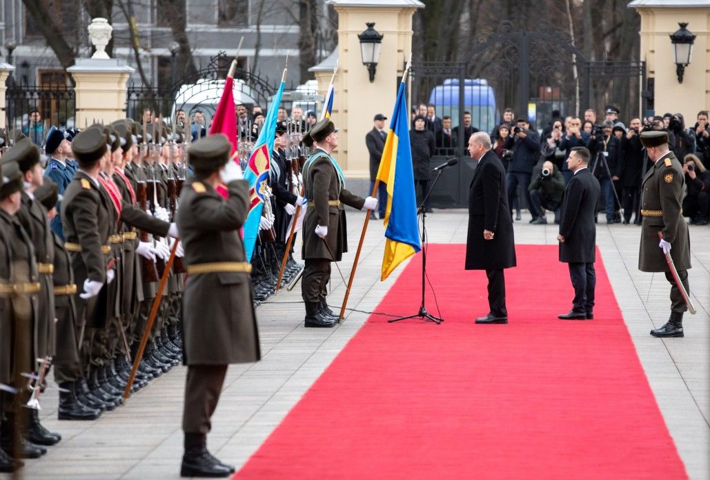 Эрдоган объяснил приветствие караула в Киеве словами «Слава Украине».
