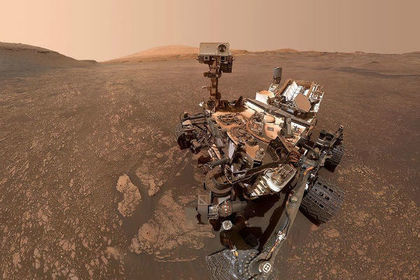НАСА показало Curiosity с орбиты Марса.