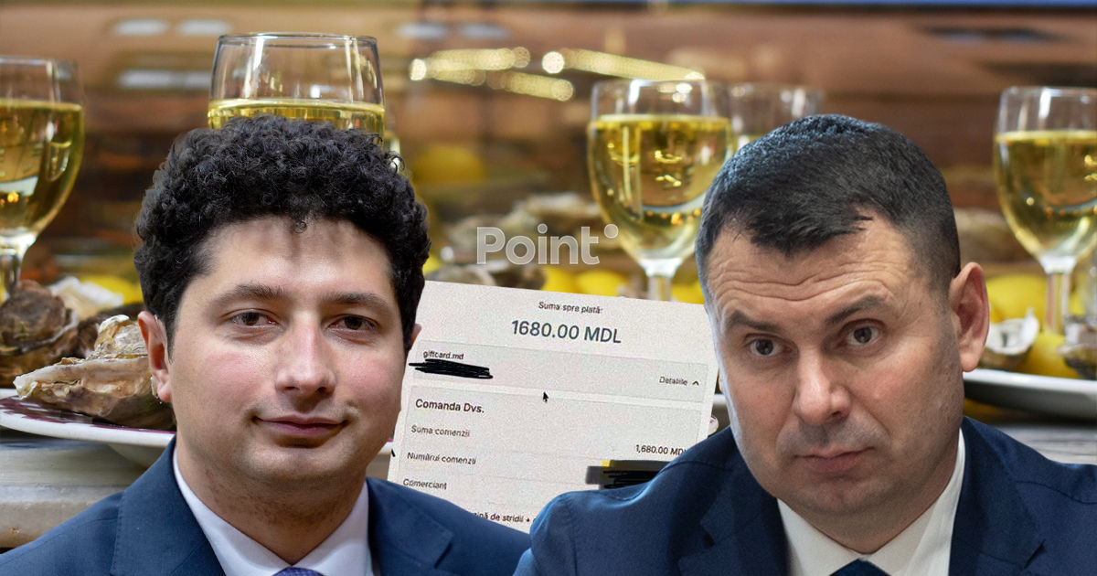 Костюк: "Многие ли молдаване могут себе это позволить устрицы и вино за 1680 леев?".