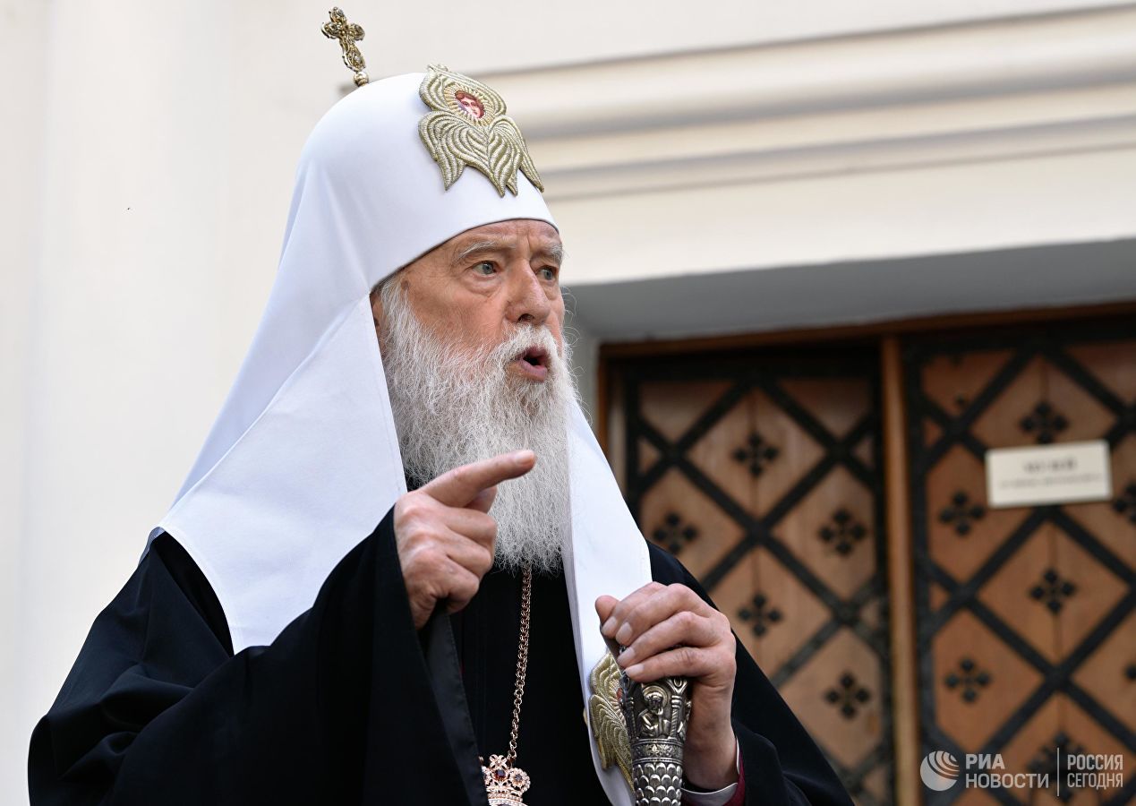 В "новой церкви" Украины пригрозили Филарету из-за планов созвать собор.