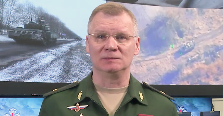 Официальный представитель Минобороны РФ генерал-майор Игорь Конашенков. 