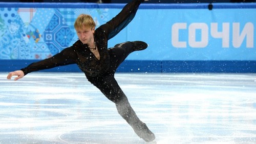 Изображение двукратного олимпийского чемпиона Евгения Плющенко появилось на страницах американского учебника по физике.
