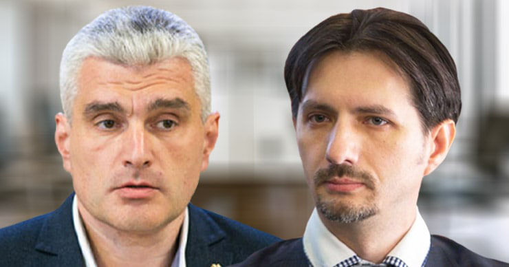 Слусарь: "Объяснения Гайбу абсурдны. Чем этот "эксперт" мешал Плахотнюку?". Коллаж: Point.md
