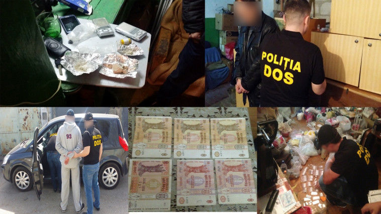 O femeie, angajată a Dispensarului Republican de Narcologie, membră a unei grupări criminale, specializată în trafic de droguri. Foto: igp.gov.md