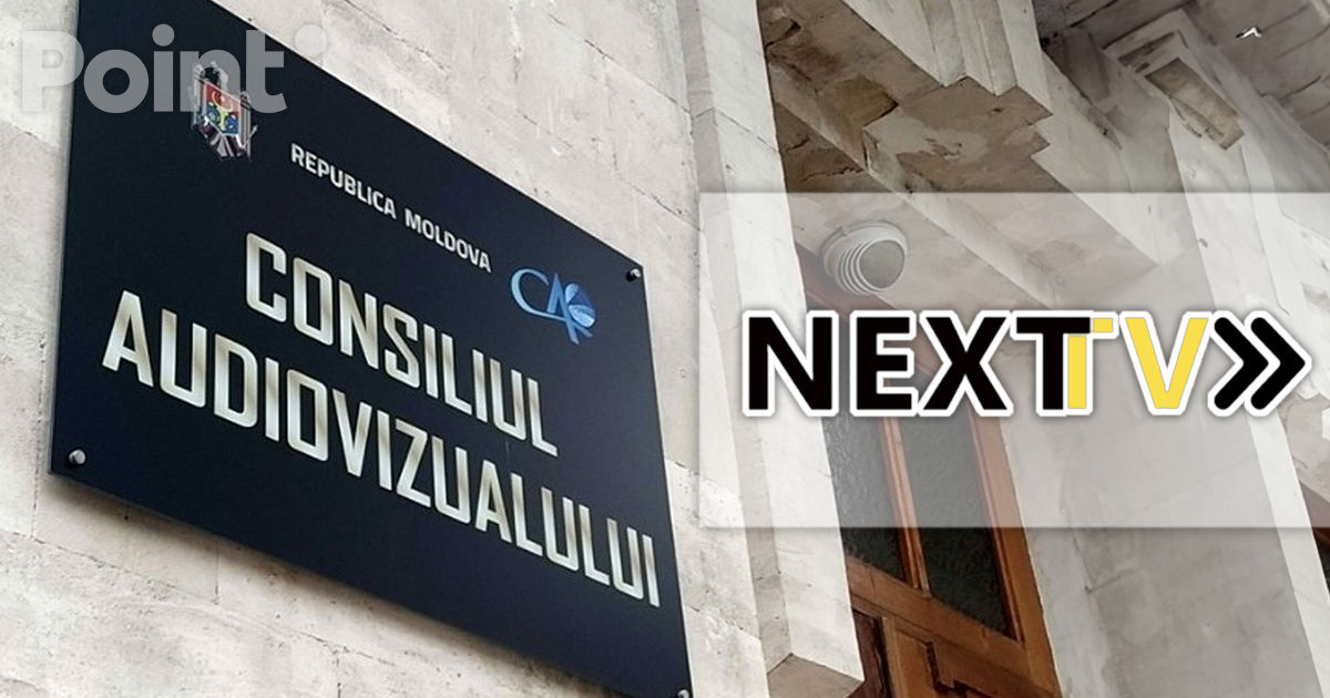 Consiliul Audiovizualului a amendat postul Next TV pentru încălcarea conceptului de difuzare.