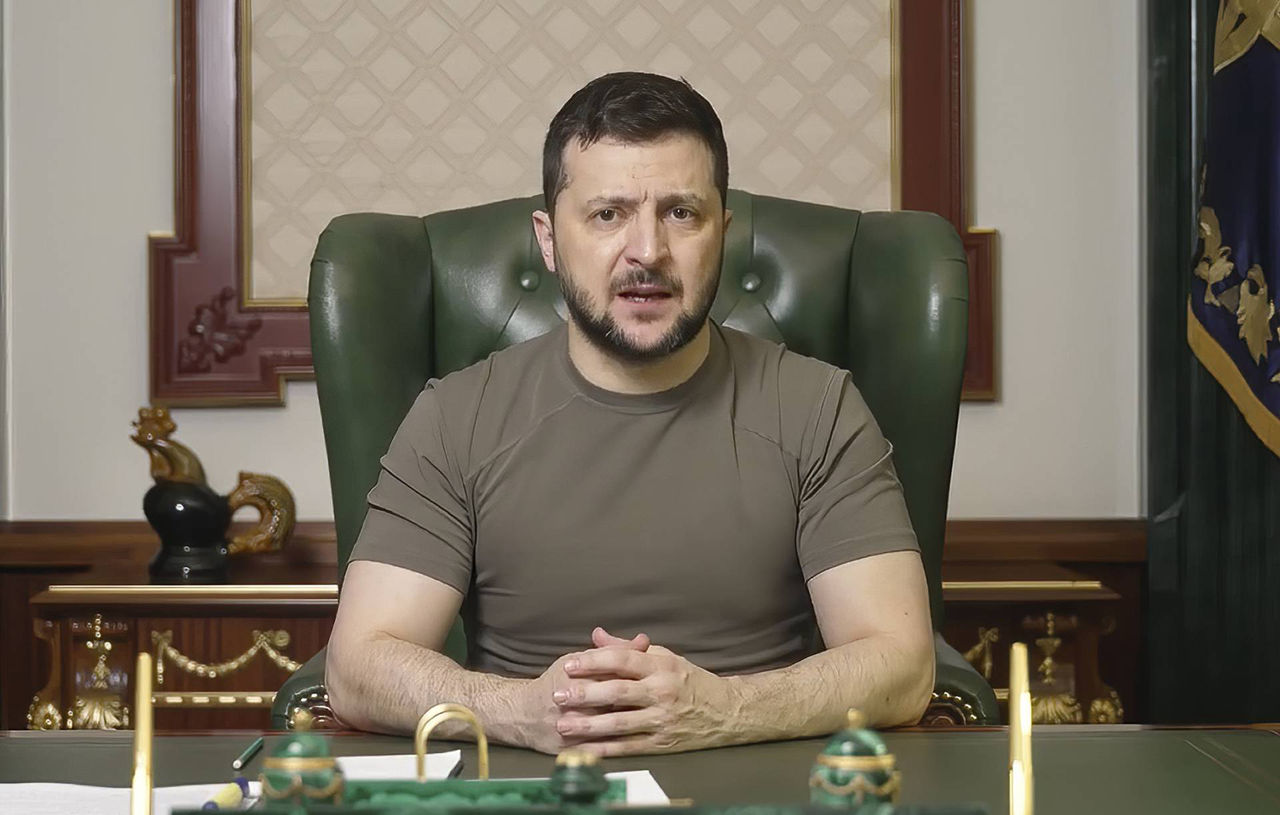 Президент Украины Владимир Зеленский.