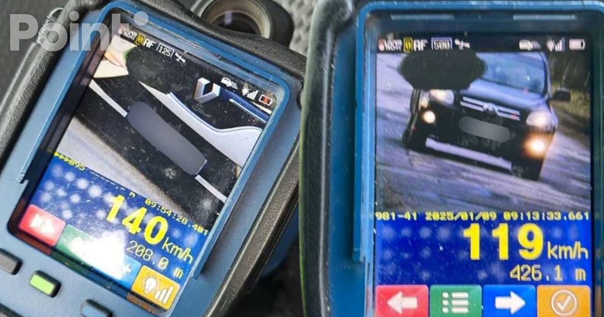 Poliția a amendat 1.764 de șoferi pentru viteză excesivă pe drumurile din țară.