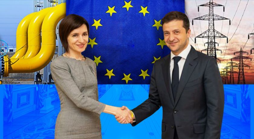 Зеленский - Санду: Украина будет дальше помогать РМ в энергобезопасности.