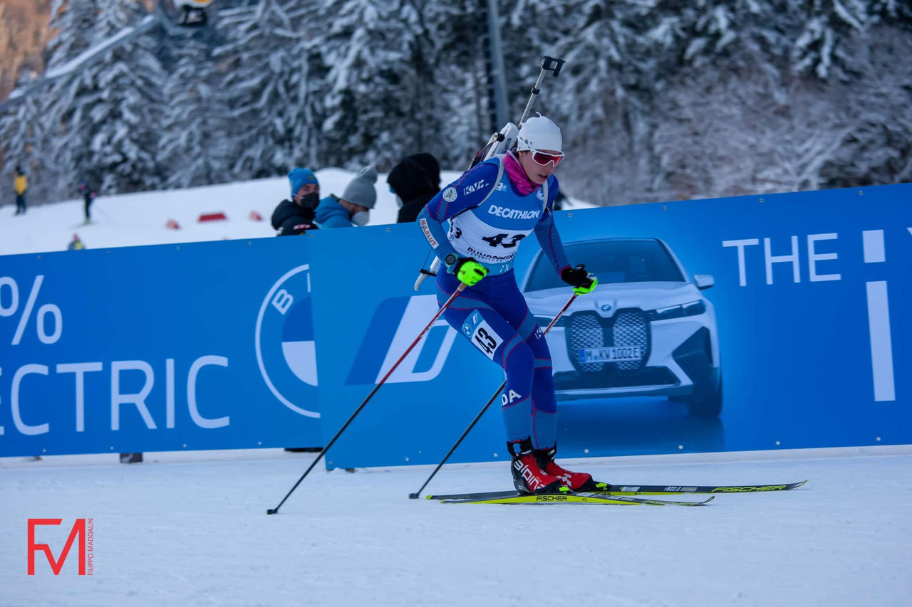 Биатлонистка Алина Стремоус вошла в десятку лучших на чемпионате Европы.