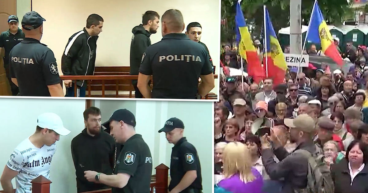 В суде просят о выходе из тюрьмы подозреваемого в подготовке беспорядков. Коллаж Point.md.