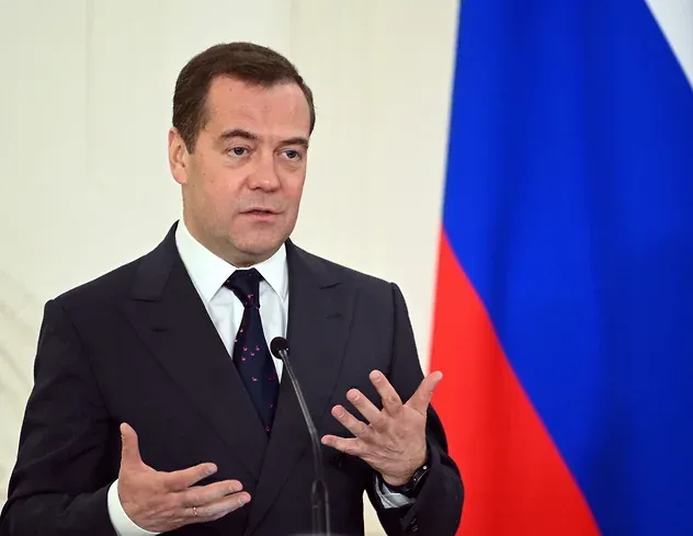 Зампред Совета безопасности России Дмитрий Медведев.