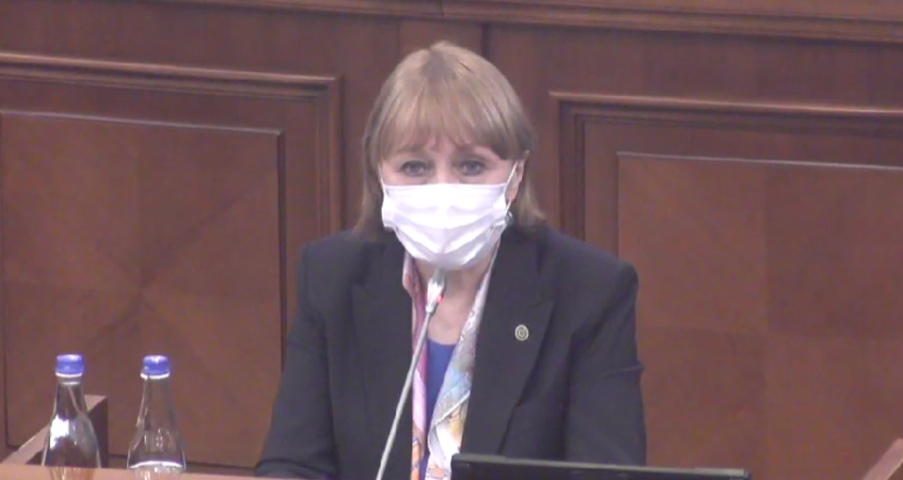 Министр здравоохранения Алла Немеренко.