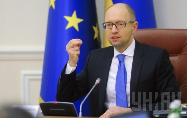 Премьер-министр Украины Арсений Яценюк.
