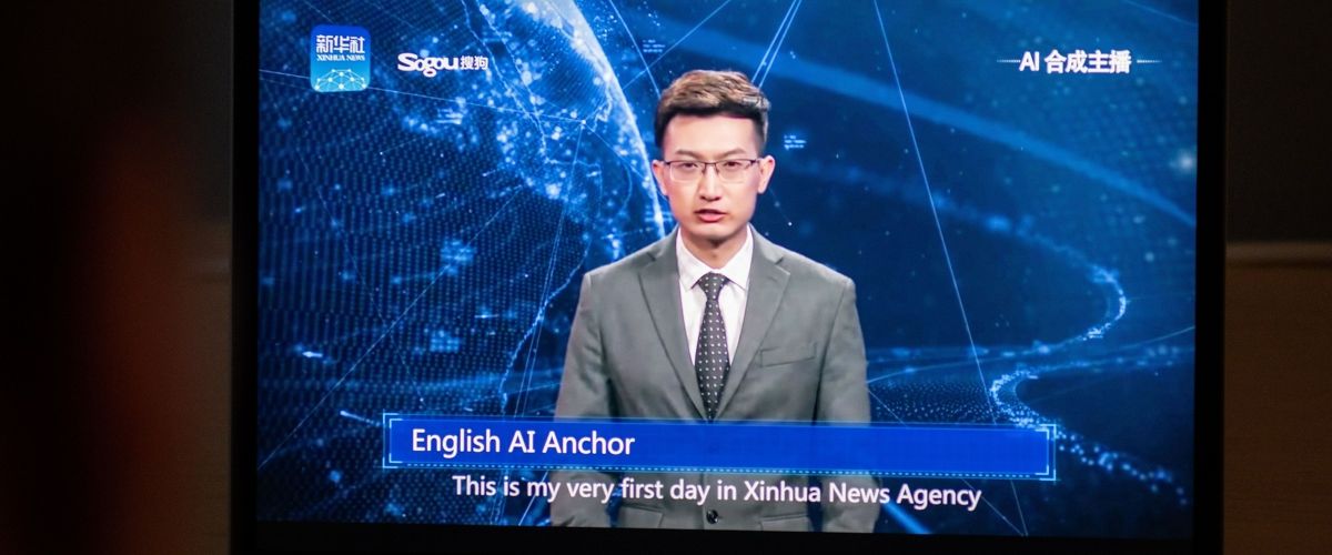 Китай начал экспортировать ИИ-телеведущих.