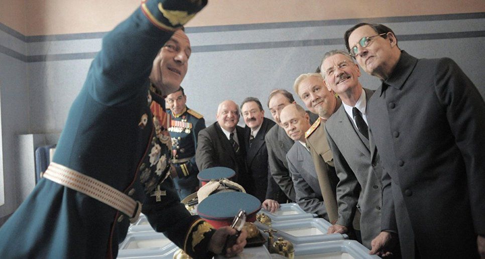 Ministerul rus al Culturii ar putea interzice difuzarea în cinematografele din Rusia a comediei negre „Moartea lui Stalin”. 