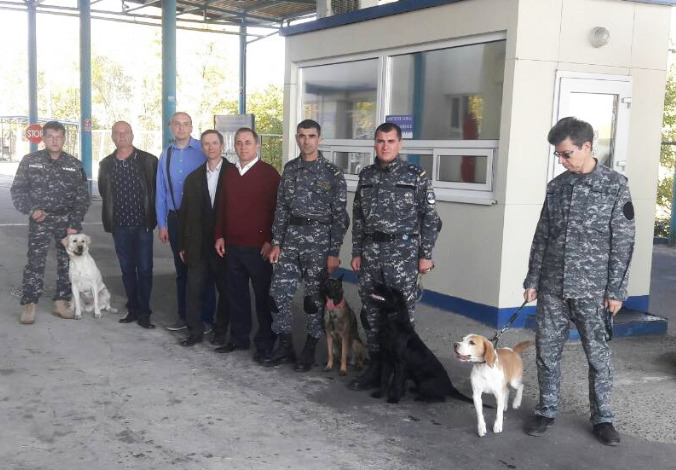 За первые девять месяцев этого года служебные собаки обнаружили 608 480 контрабандных сигарет.