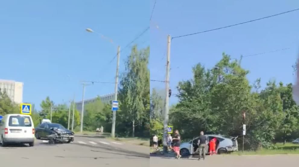 ДТП у Аграрного университета: Пострадавшую доставили в больницу.