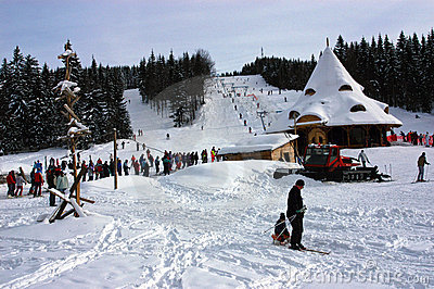 Граждане Молдовы отправились на зимний отдых в Румынию. Фото: ru.dreamstime.com
