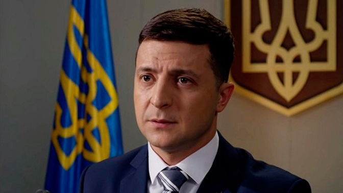 Победитель президентских выборов на Украине Владимир Зеленский.