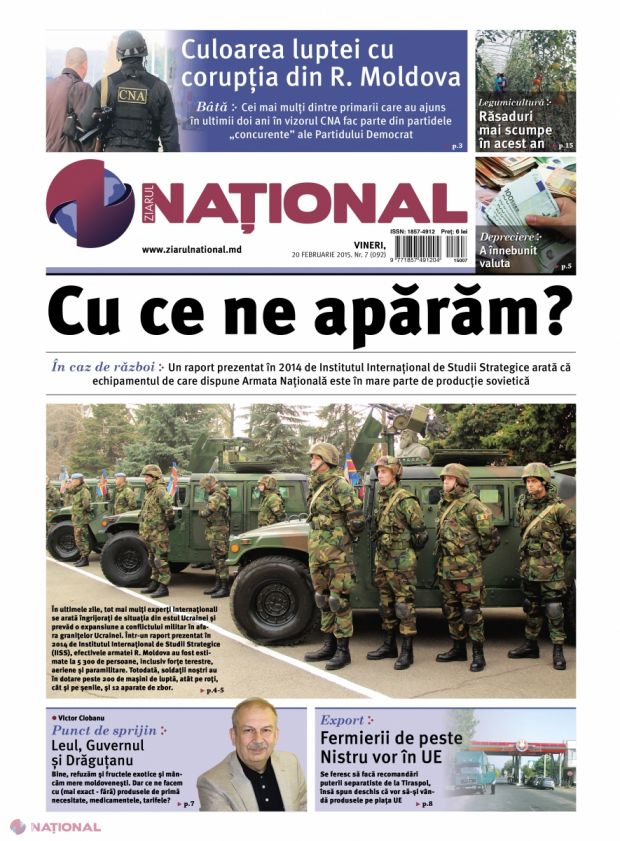 Exemple concrete găsiți într-un subiect abordat în ediția print de astăzi a Ziarului NAȚIONAL care poate fi procurată la toate chioșcurile.